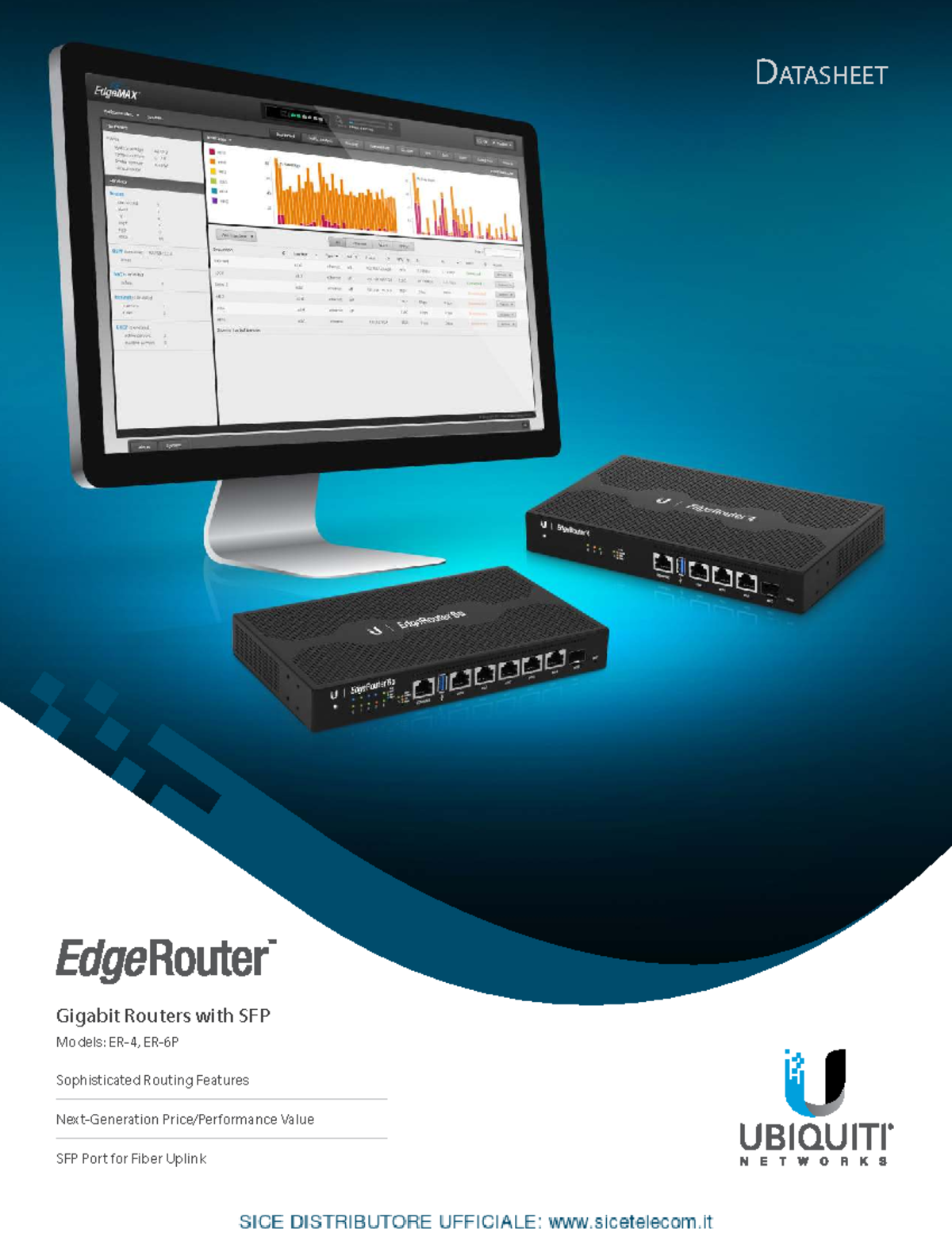 Ubiquiti EdgeRouter 6P Datasheet: Advanced Gigabit Routing Features ...