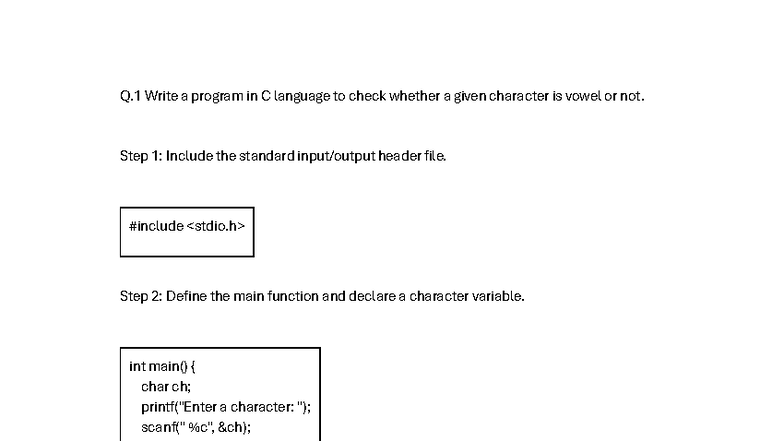 Assignment 3 Solutions for C Programming Tasks - Studocu