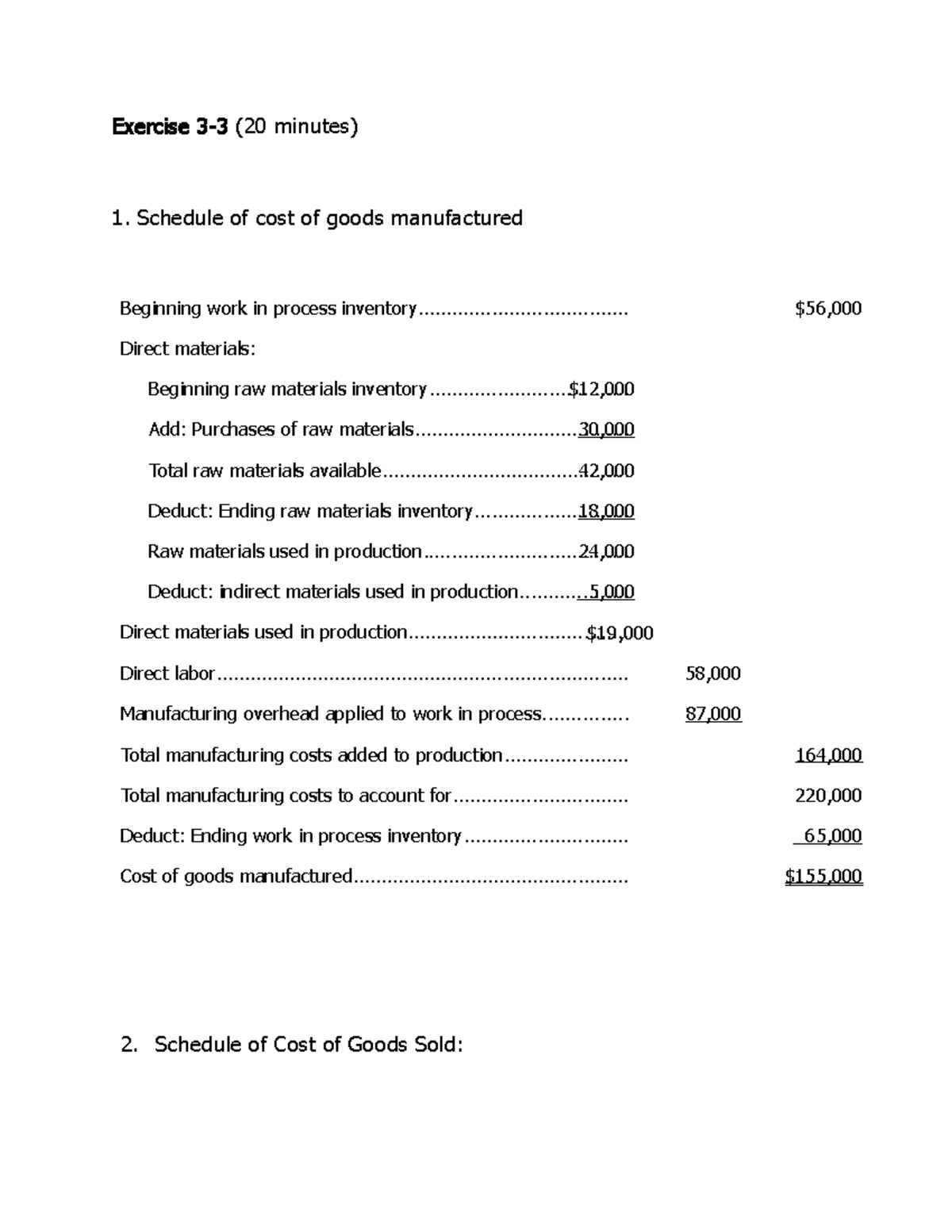 Self Pract Qn-new tb-Chap 3 Job-Order Costing Cost Flows and External ...