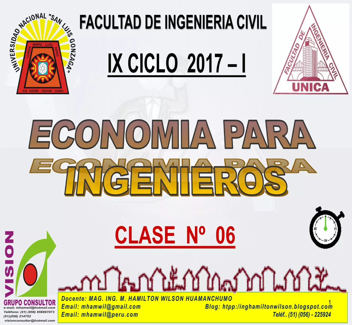 Document - Economía - NACIONAL FACULTAD DE INGENIERIA CIVIL MANTA LLAQ ...