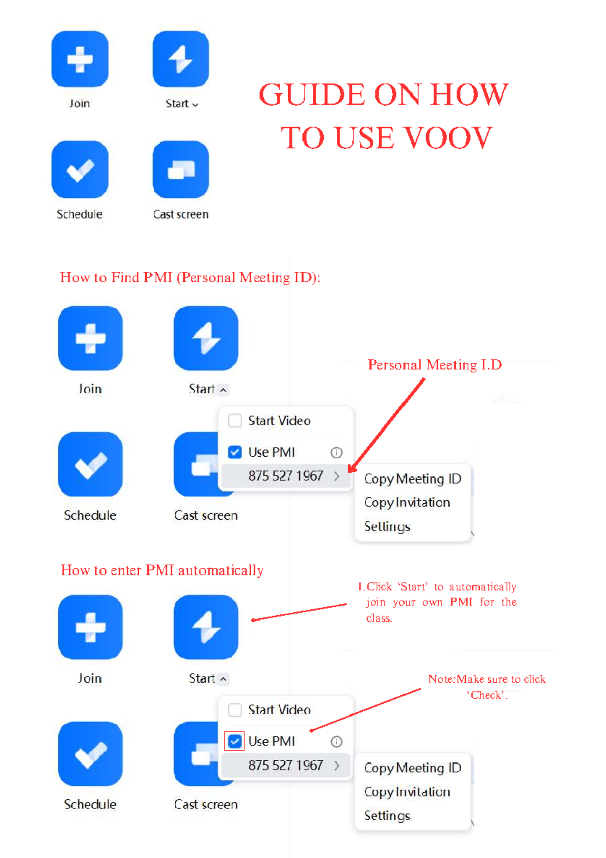 GUIDE ON USING VOOV: FINDING & USING YOUR PMI - Studocu