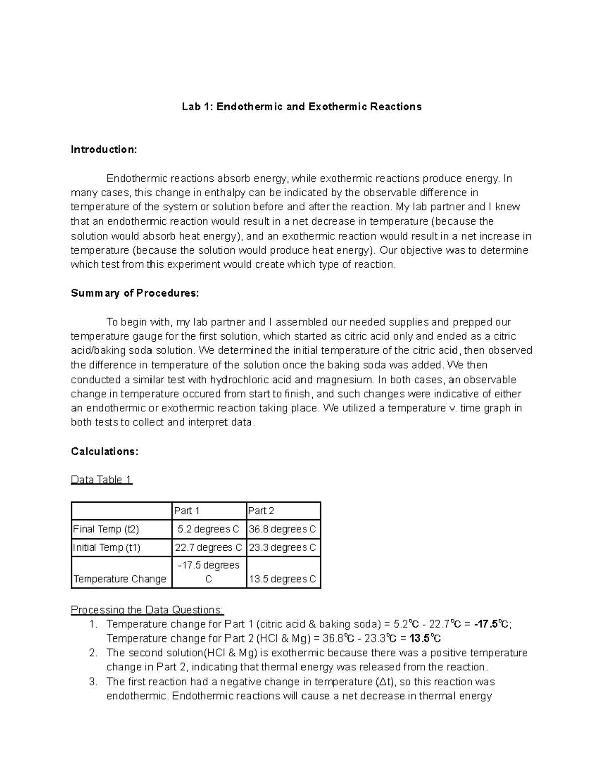 Chem 1215: Beer's Law & Concentration Calculations Lab Report - Studocu
