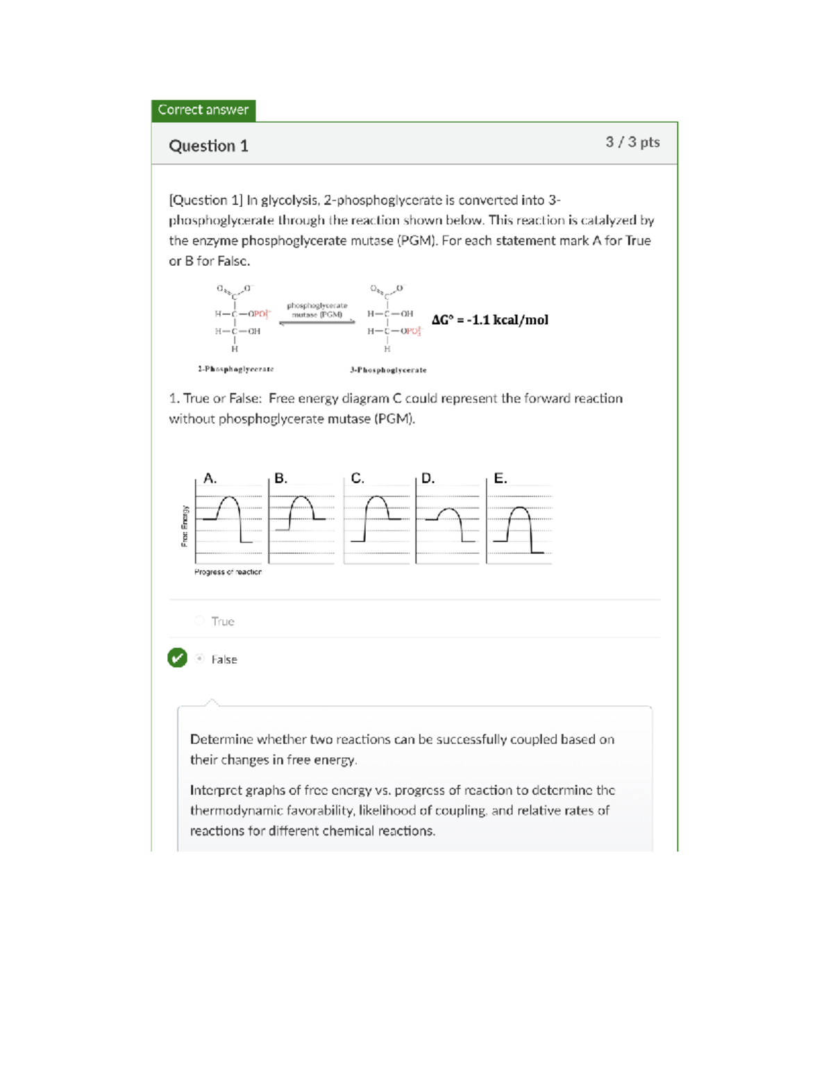 Final Exam Study Guide for Course 101: Key Concepts in Glycolysis and ...