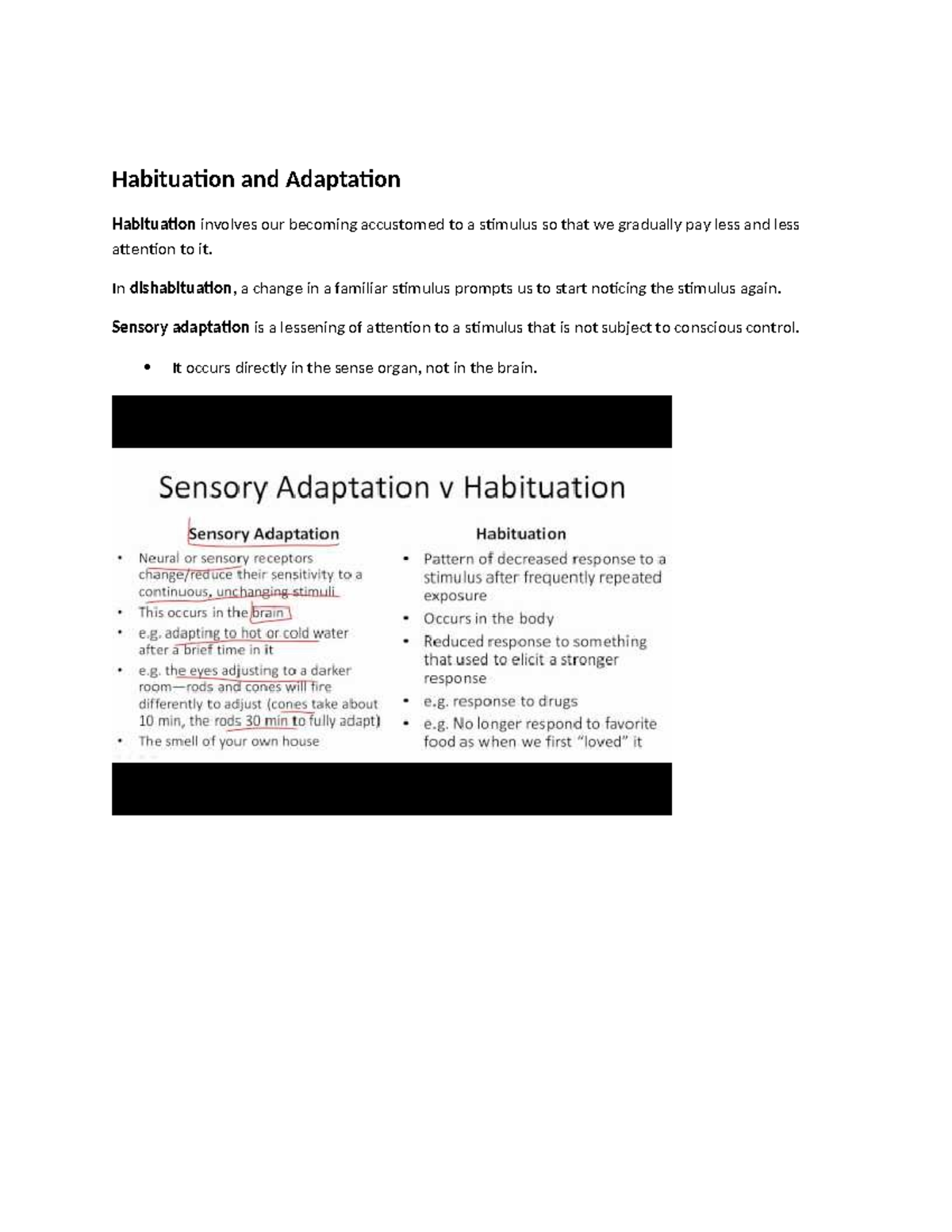 Habituation and Adaptation - Habituation and Adaptation Habituation ...