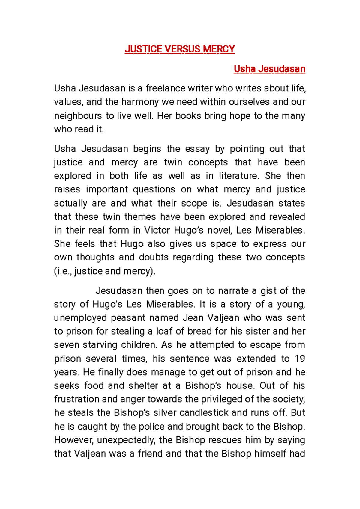 Cactus Summary Analysis - BA English & Literature - Calicut University -  Studocu