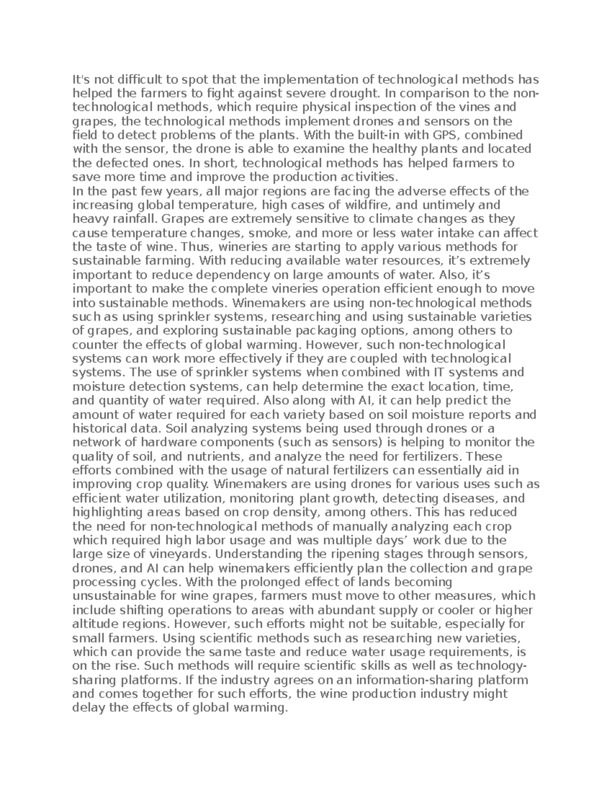 Case Essay 4 - Lecture - It's not difficult to spot that the ...