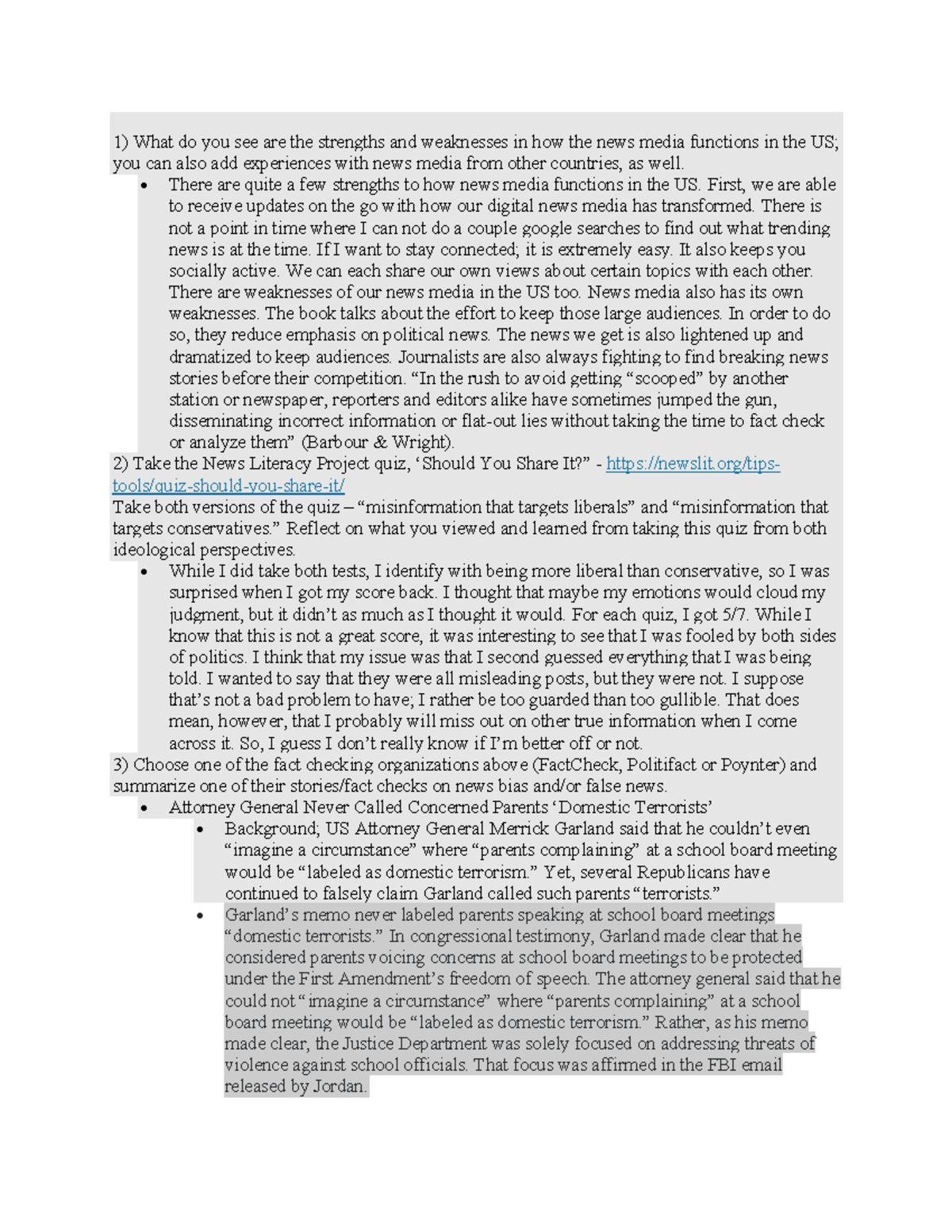 Doc'34 - Assignment Essay Rough Draft - 1) What do you see are the ...