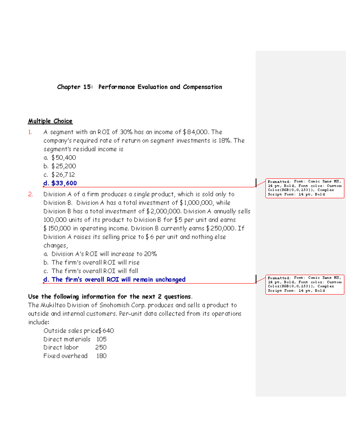 Ch15 - training - Chapter 15: Performance Evaluation and Compensation ...