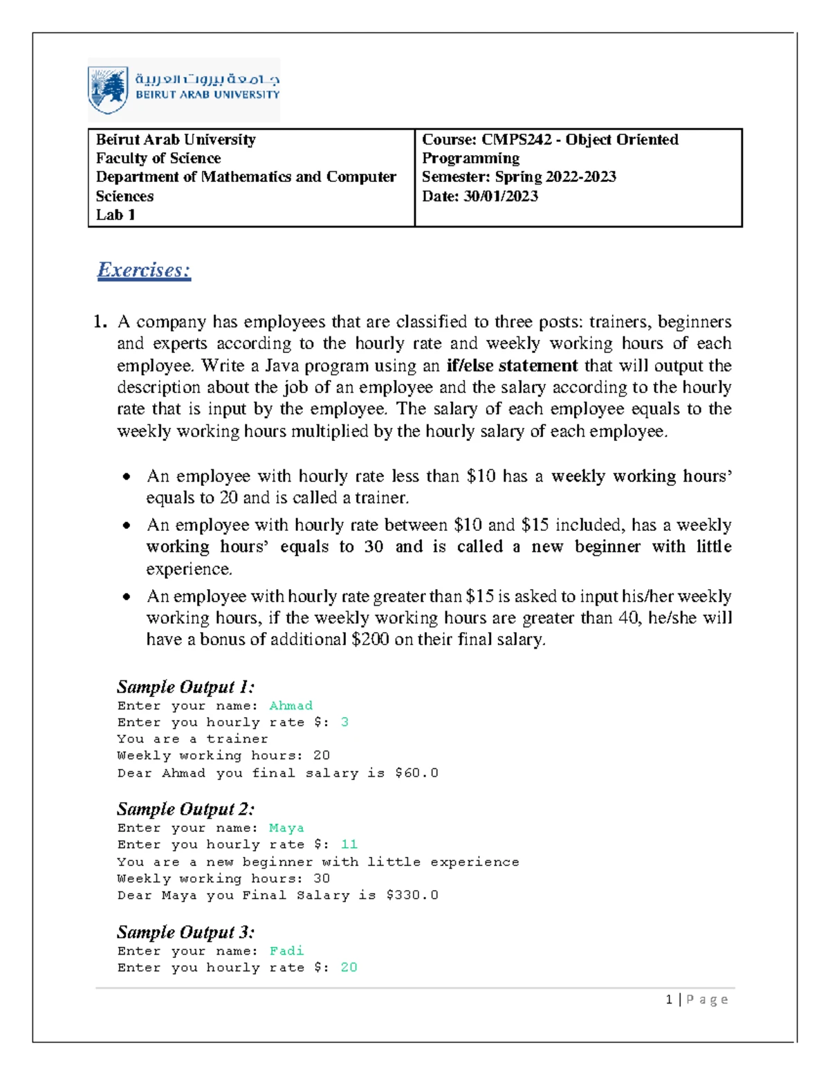 CS101 Sample Midterm Exam Questions and Answers - Studocu