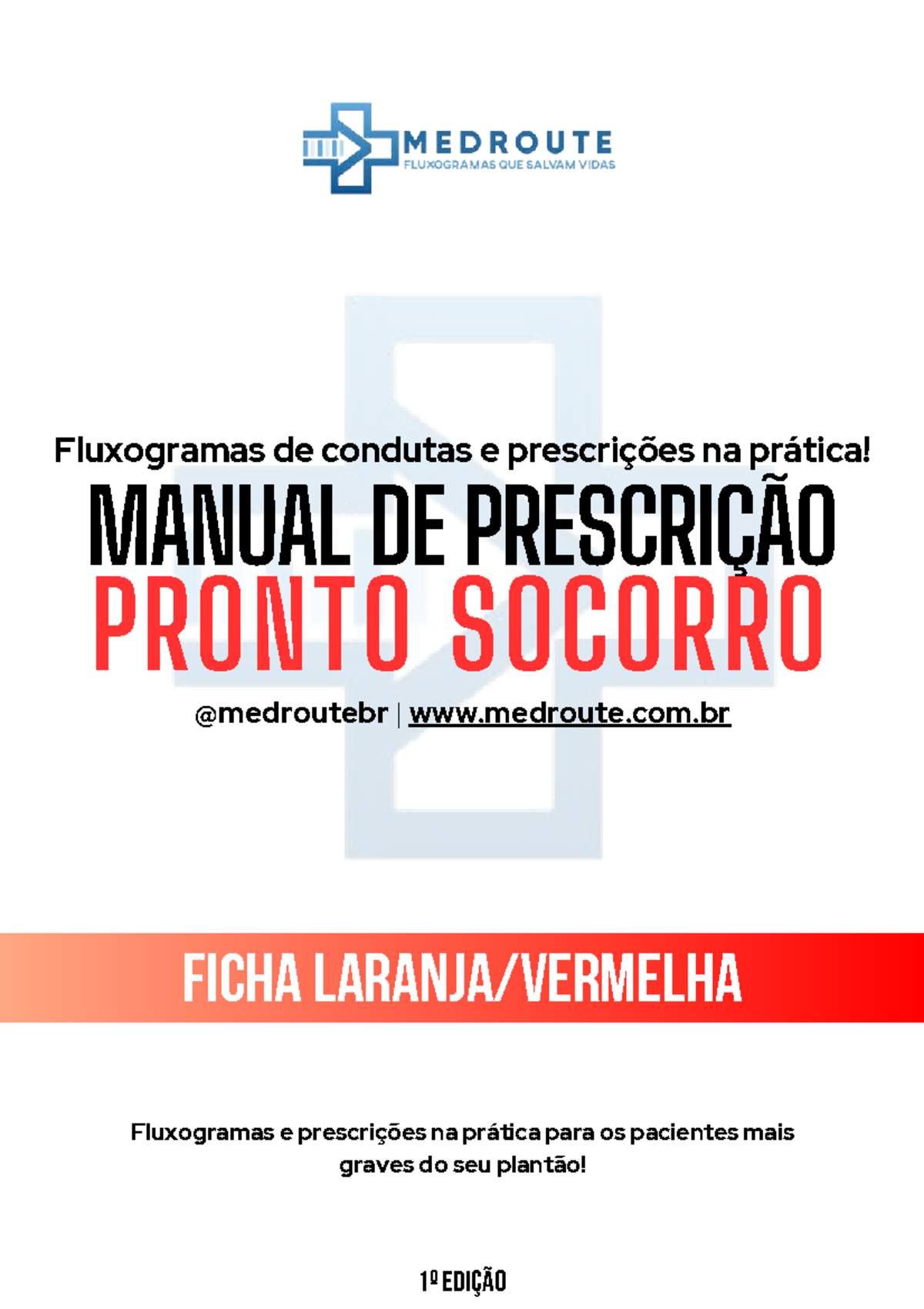 Fluxogramas e Prescrições em Emergências - Manual Pronto Socorro - Document Preview
