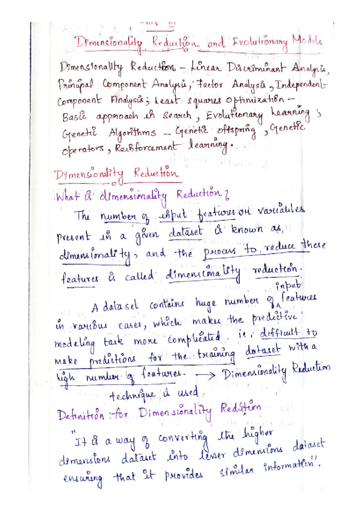 Dimensionality Reduction Techniques in ML: LDA, PCA, and GA Insights ...