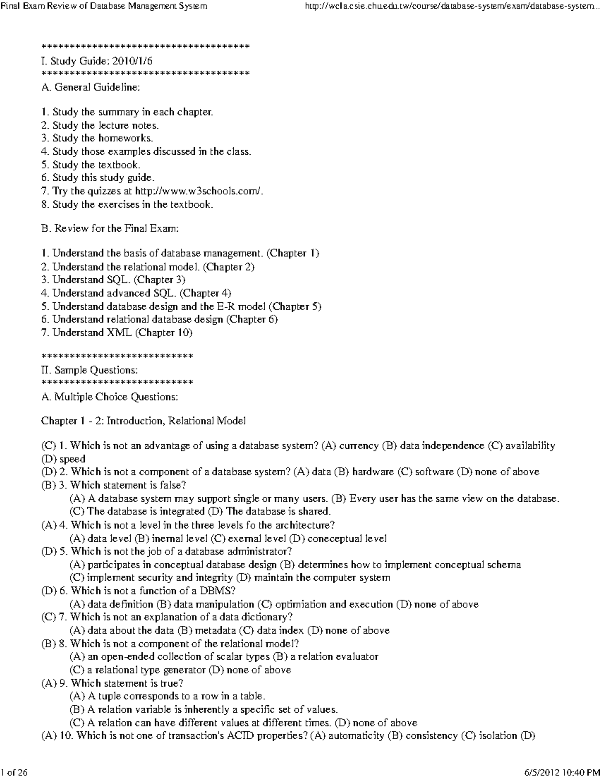Final-exam-review-of-database-management-system compress