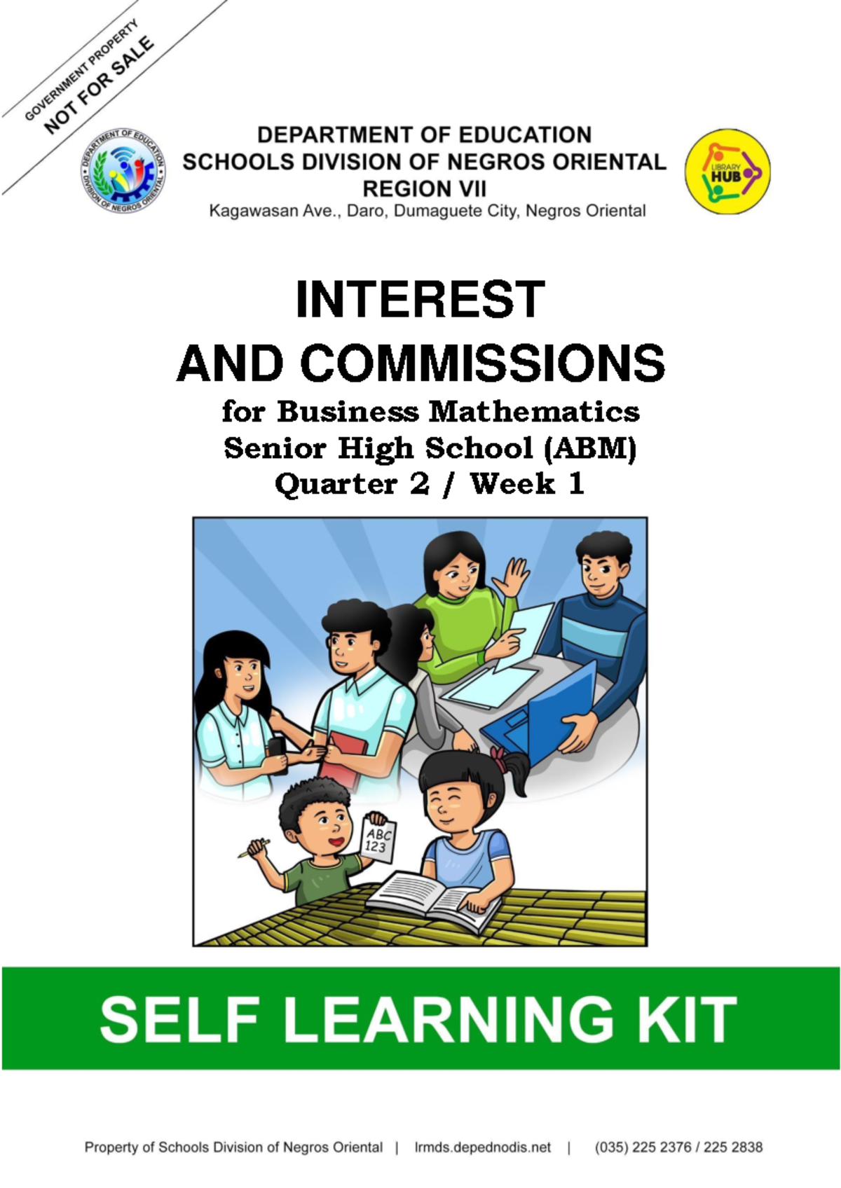 Math 11-ABM Business Math: Commissions & Interest Concepts - Studocu