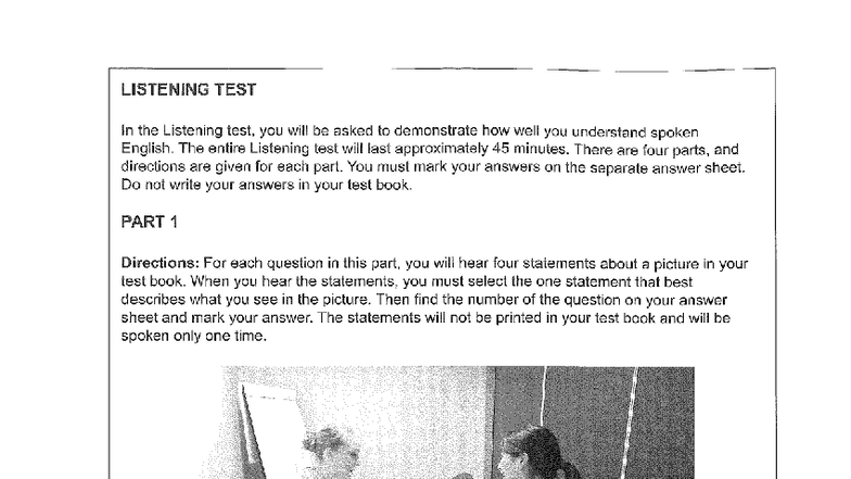 TEST 03 - TOEIC Exam Preparation Notes - Studocu