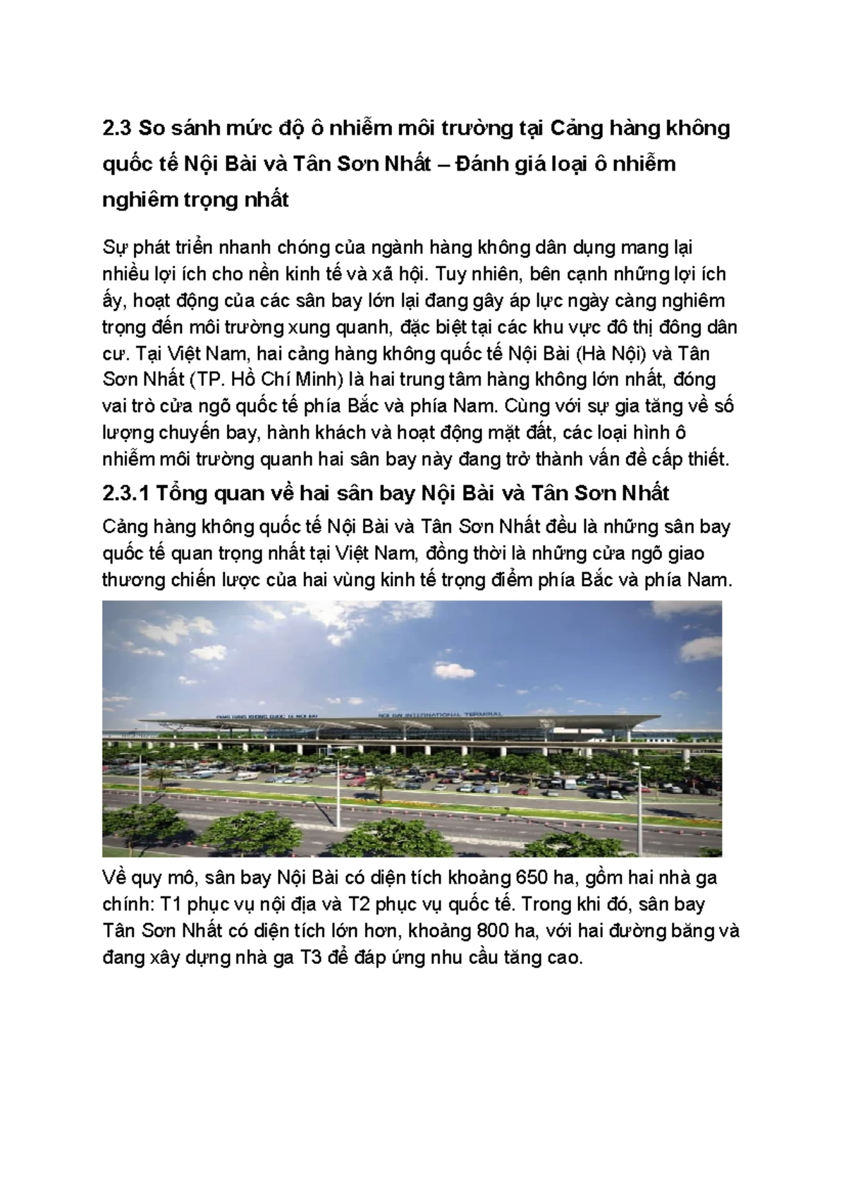 TỔNG DIỆN TÍCH QUY HOẠCH CẢNG HÀNG KHÔNG GIA BÌNH TẠI BẮC NINH