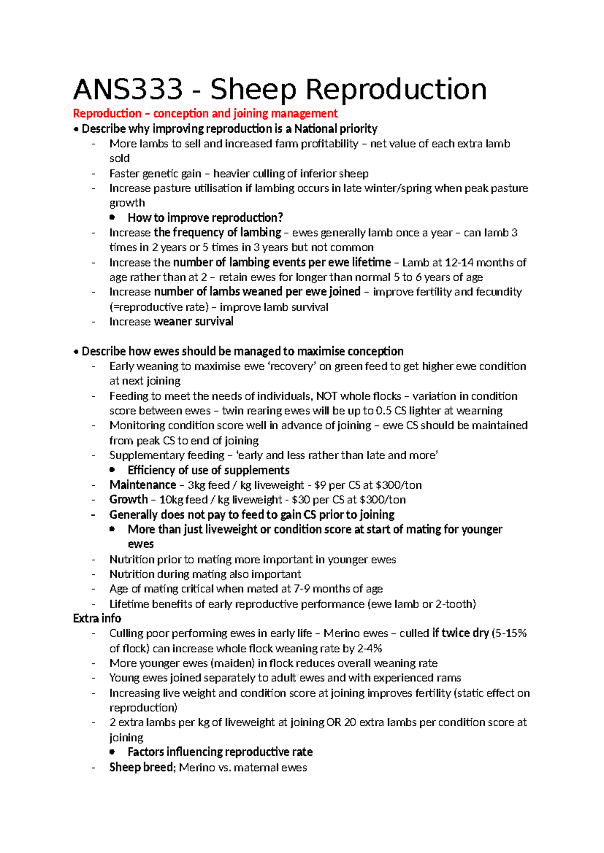 Sheep Reproduction Management: Enhancing Conception and Lamb Survival ...