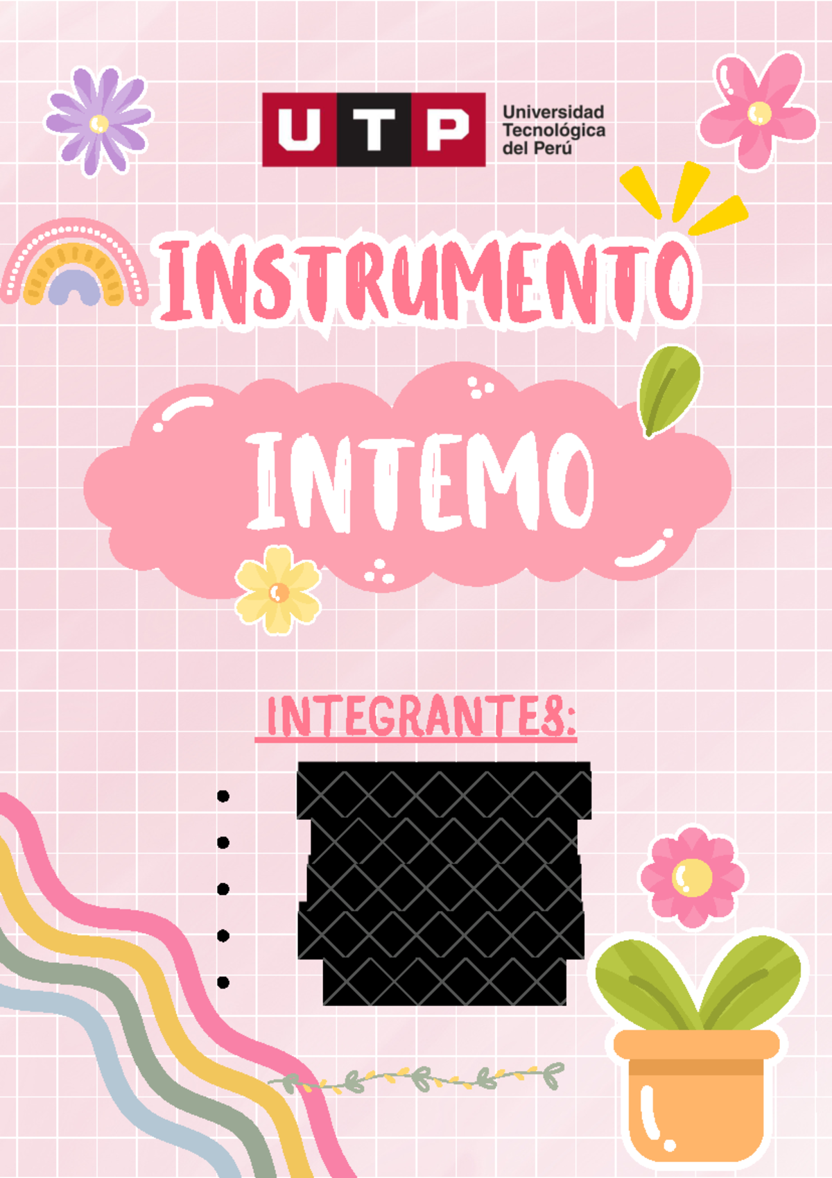 INSTRUMENTO: Semana 4 - Actividad INTEMO - Studocu