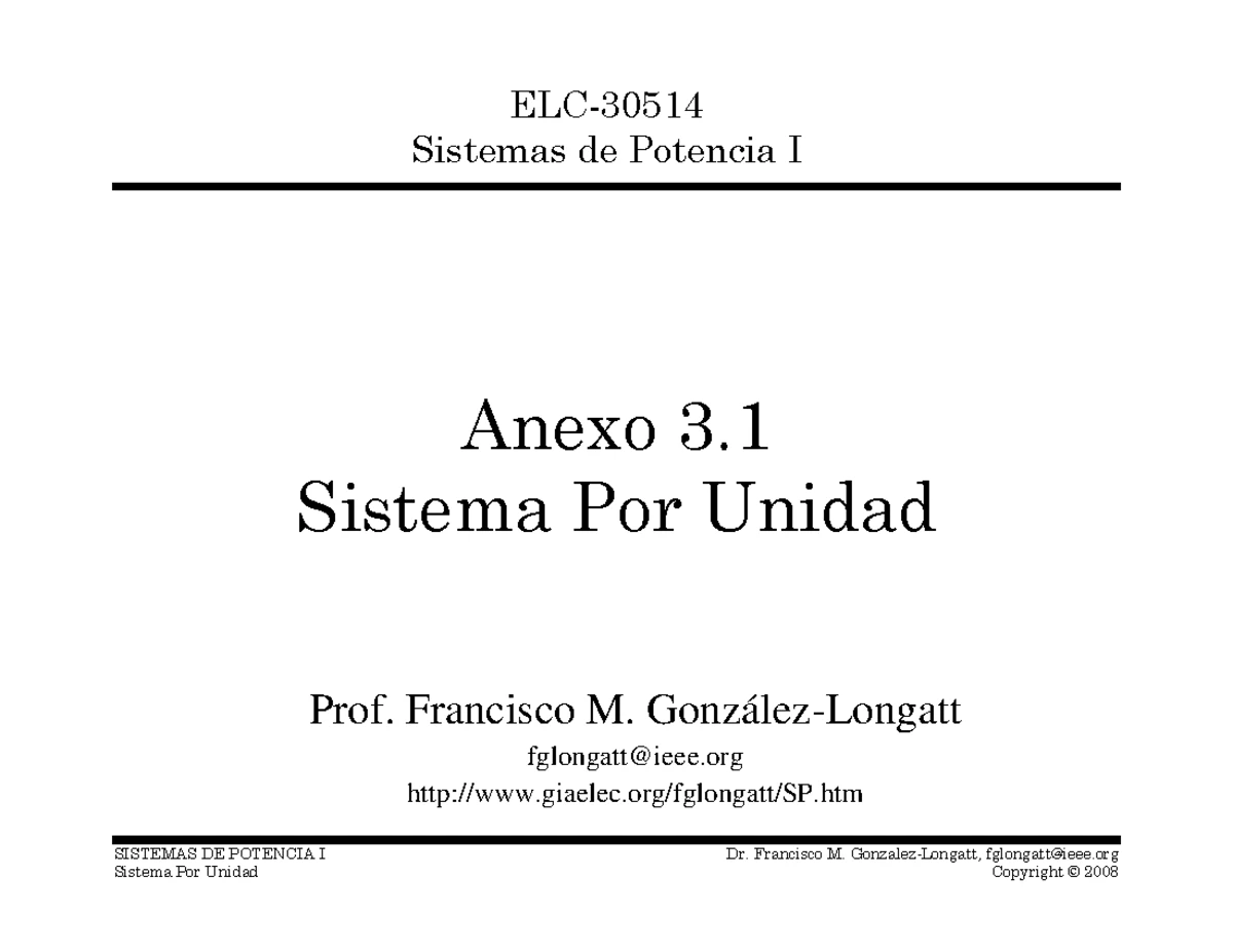 Ejercicios Resueltos de Sistema por Unidad PU - Método y Cálculos - Studocu