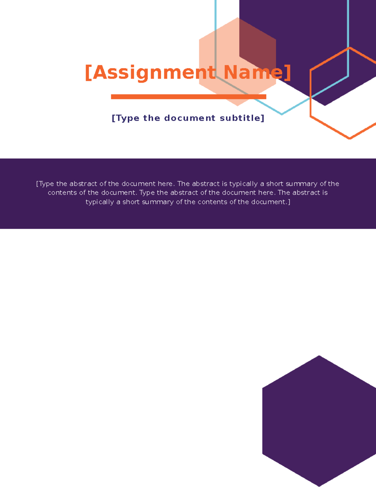 Assignment-Front-Page-Format-Word-File-2 - [Assignment Name] [Type the ...