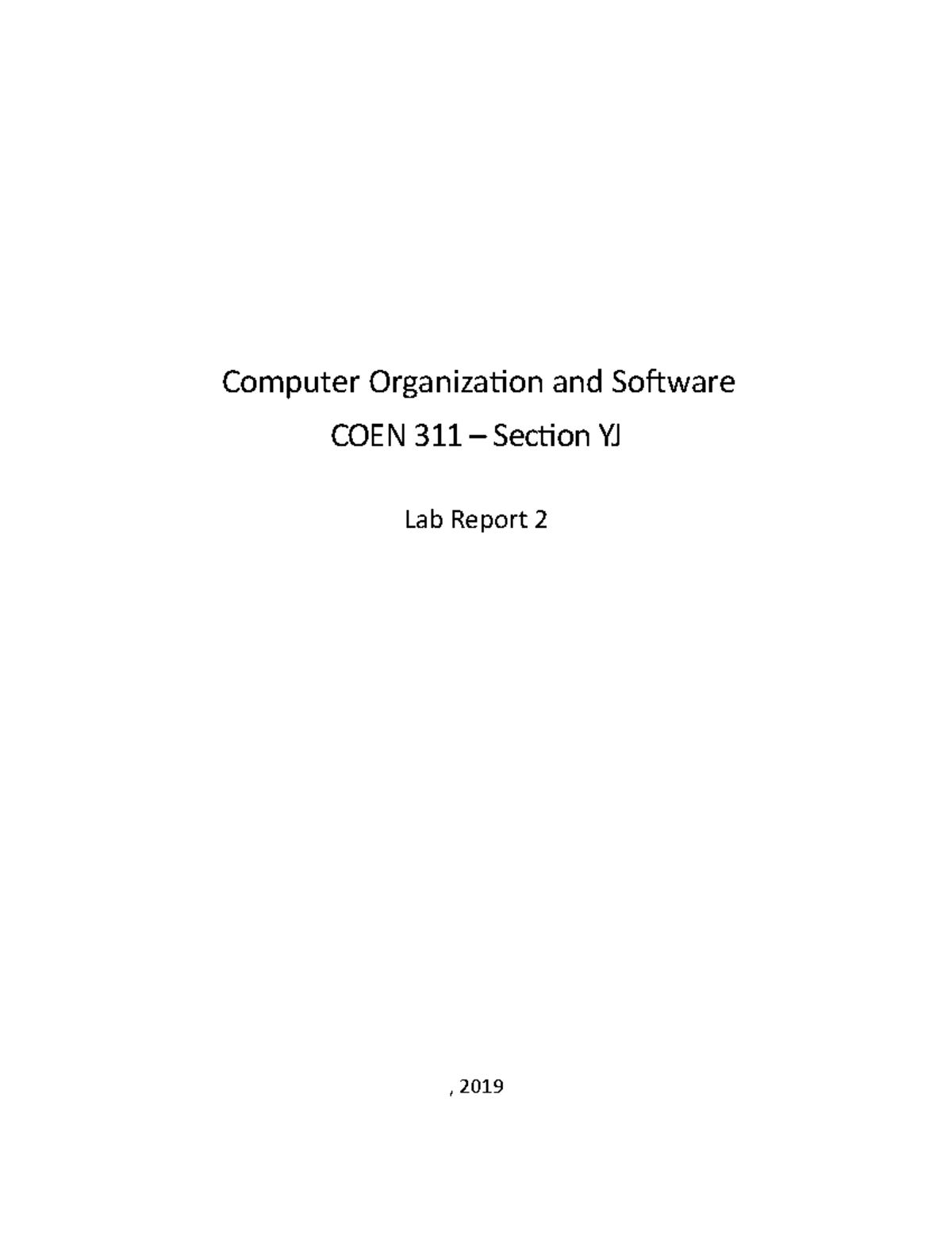 Lab Report 2 - The assembly program is to be downloaded and debugged ...