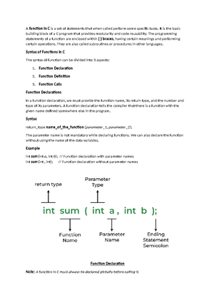 C Programming (CS101) - Unit II: Conditional Branching Explained - Studocu