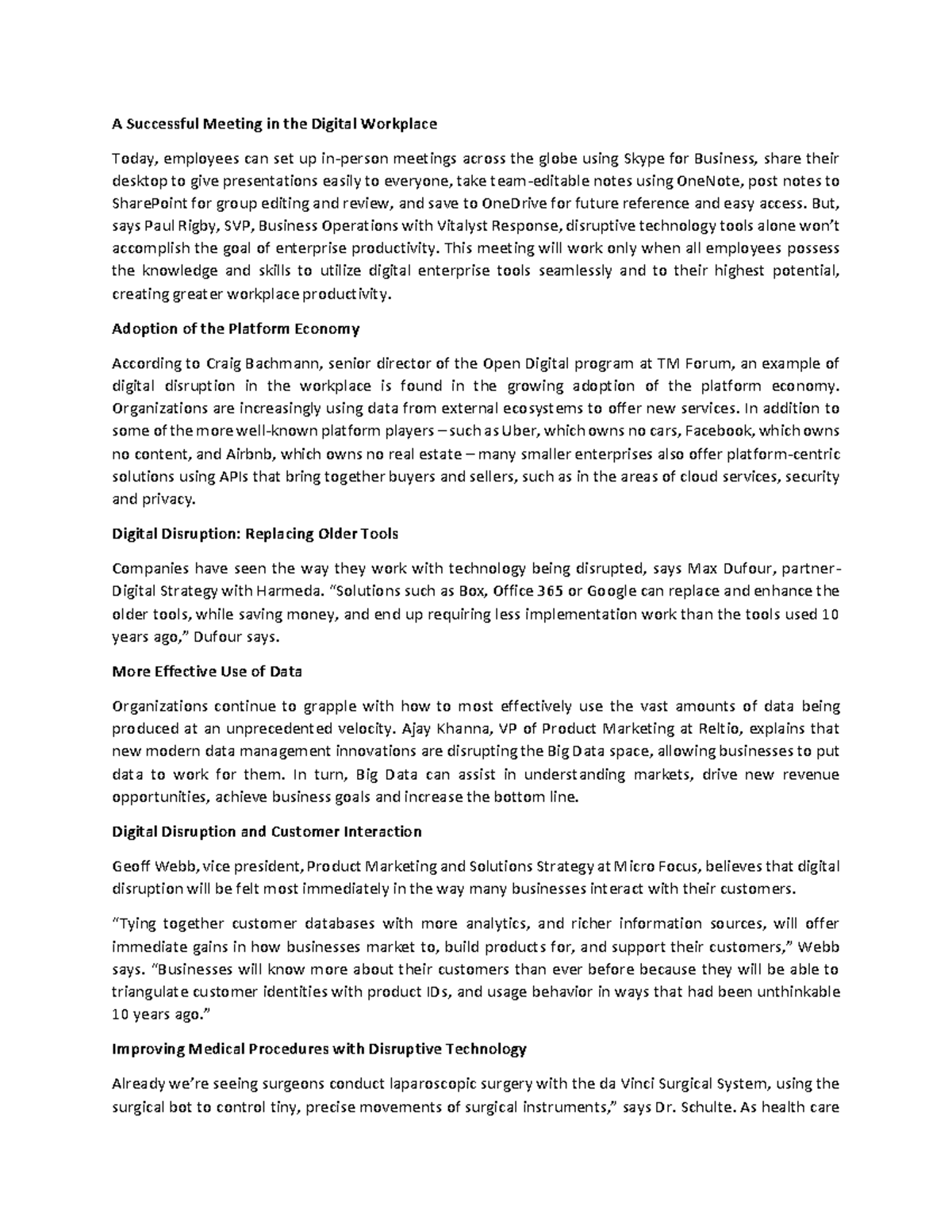 **9 Successful Digital Disruption Examples: Key Insights for Businesses ...