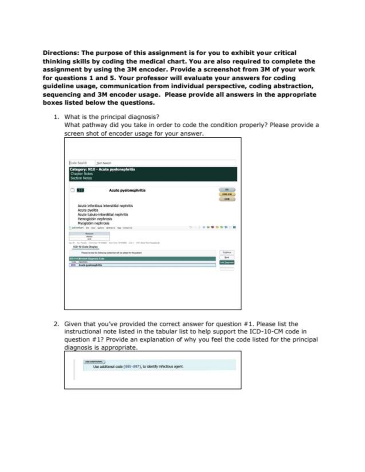 Graded Module 02 Coding Assignment - Beth Long Chart - HIM 2944 - Studocu