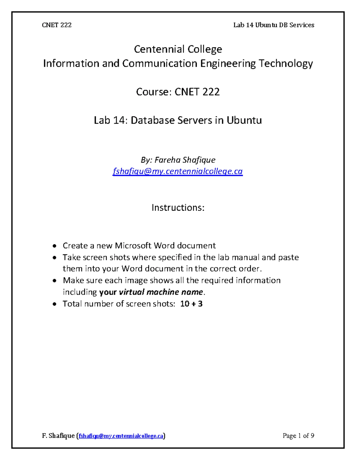 CNET Lab 10: Web Server Setup in Ubuntu - Instructions and Screenshots ...