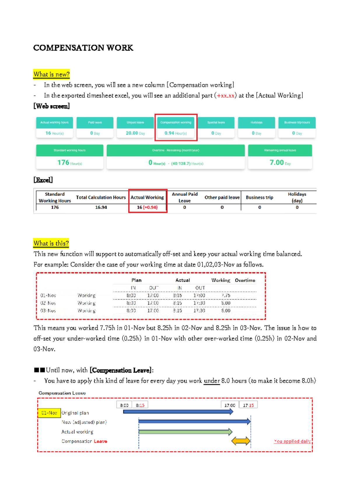COMP 101: New Features in Compensation Work System - Studocu