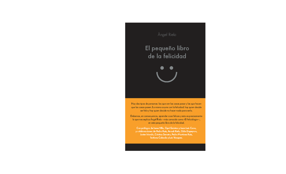 32473 El Pequeño Libro de la Felicidad: Reflexiones de Ángel Rielo ...
