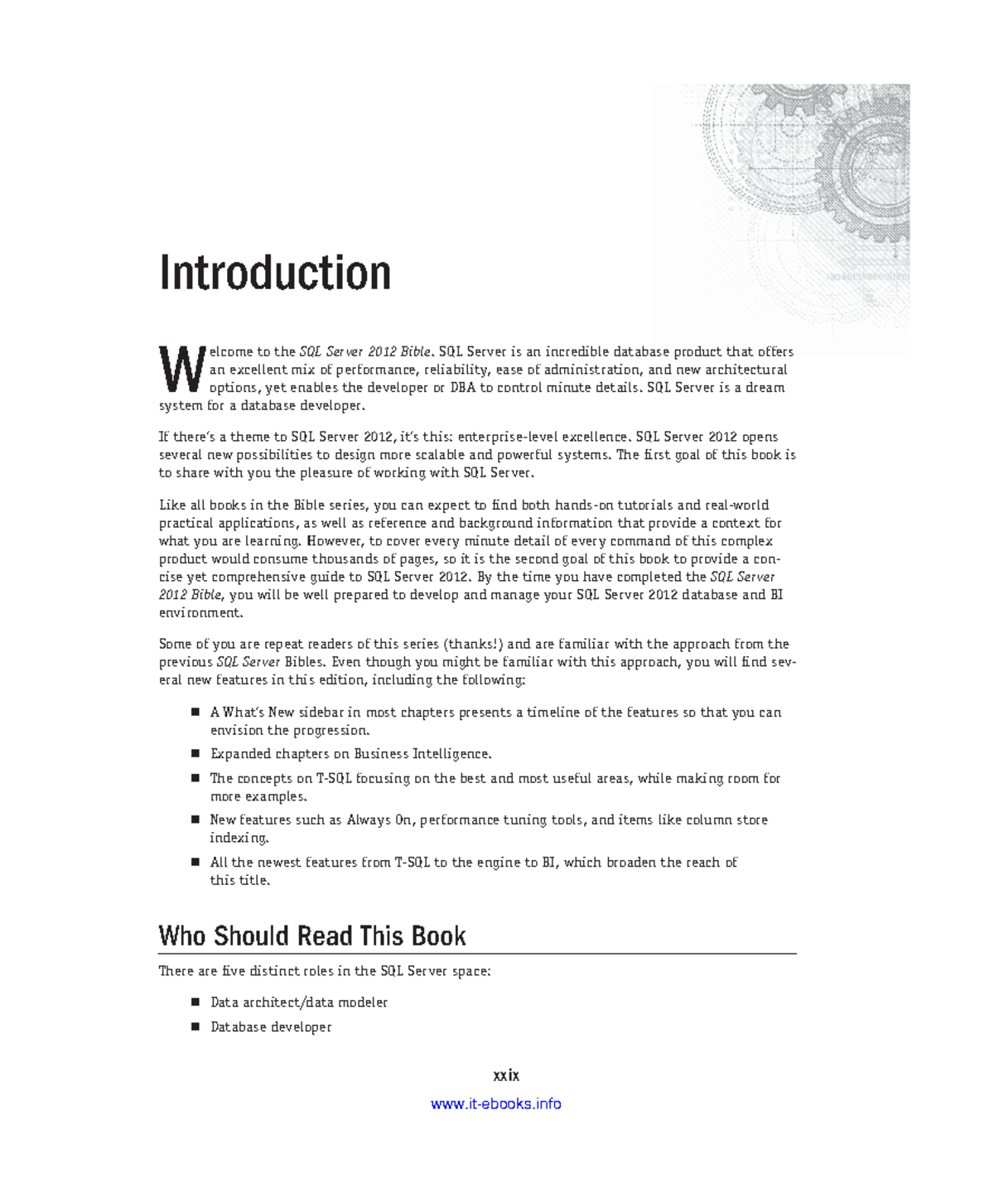 SQL Server 2012: Comprehensive Guide for Developers and DBAs - Studocu