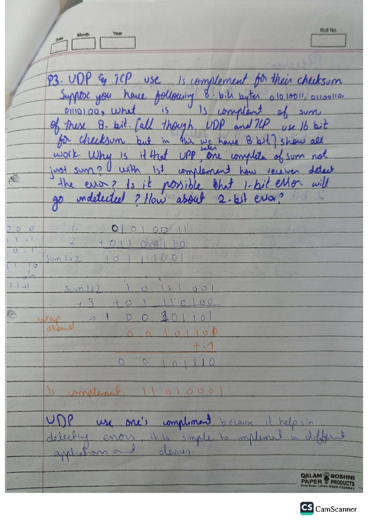 chapter 3 problems detailed answer with solutions and explanation ...