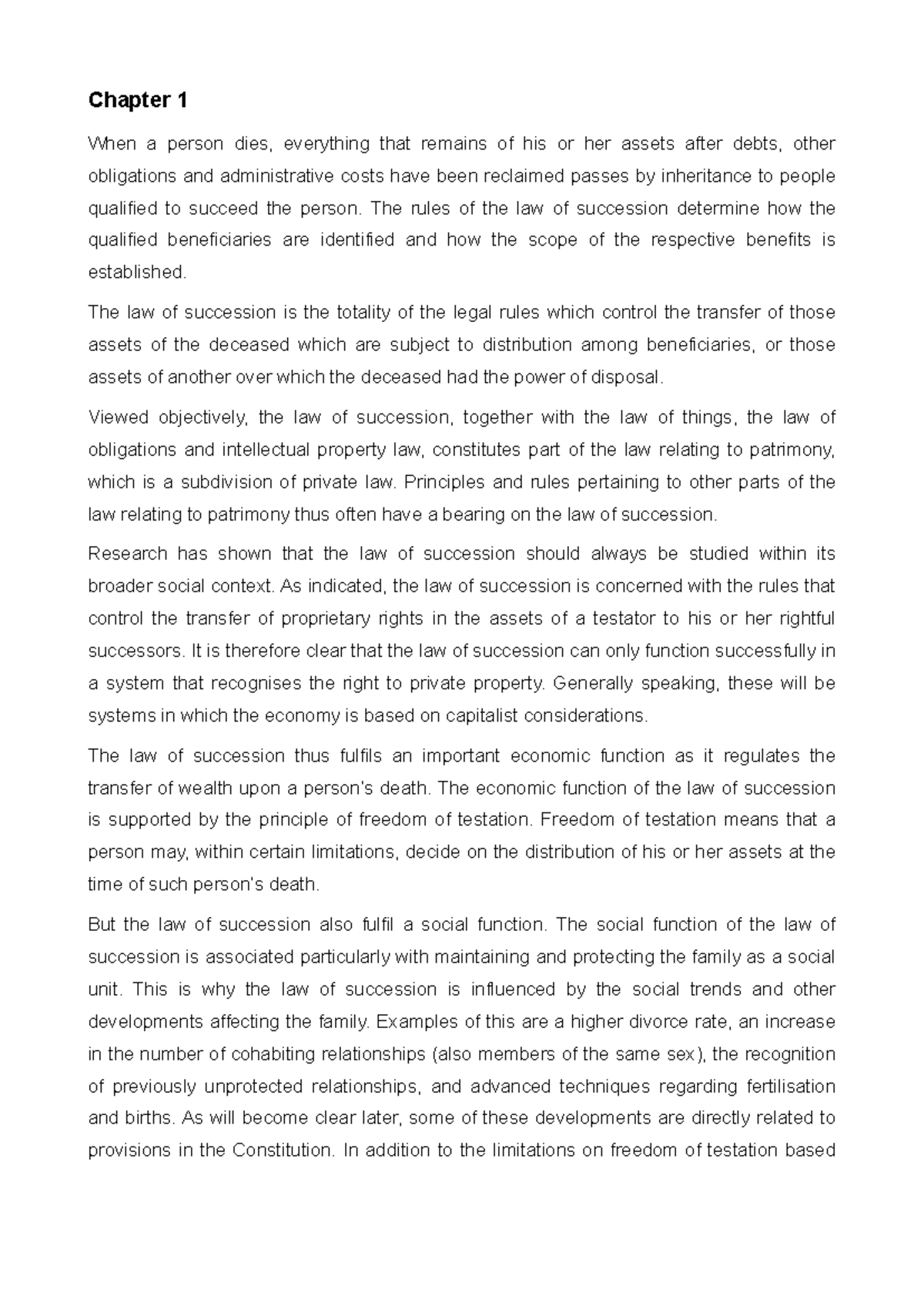 Law of Succession: Understanding Testate and Intestate Inheritance ...