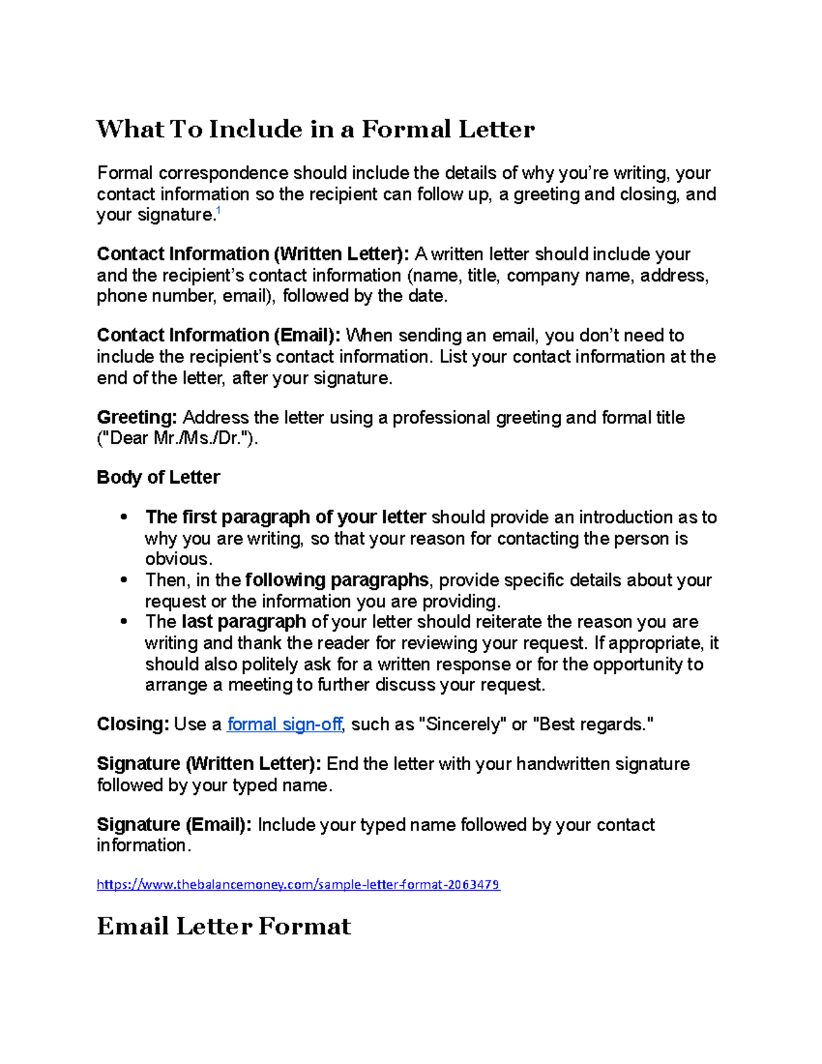 Formal Letter Through Someone To Another Person