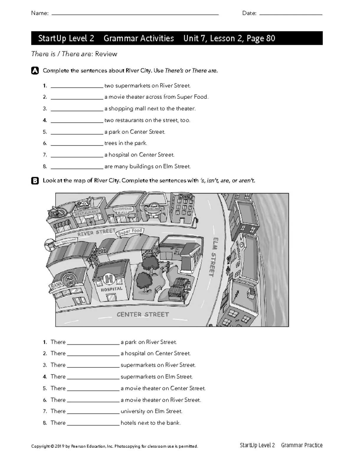 StartUp Level 2 Grammar Activities: Present Continuous & Object ...