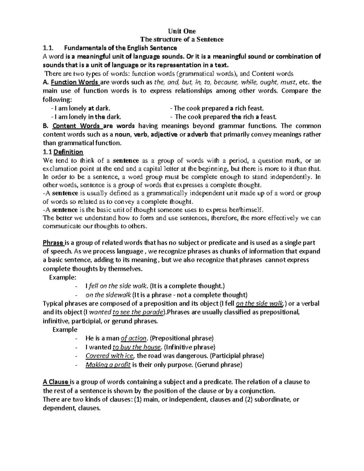 Effective Techniques for Paragraph Development in English (ENG101 ...
