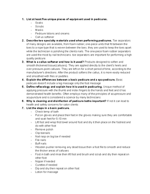 Cos- Chapter 5- Infection Control Principles and Practices - - Studocu