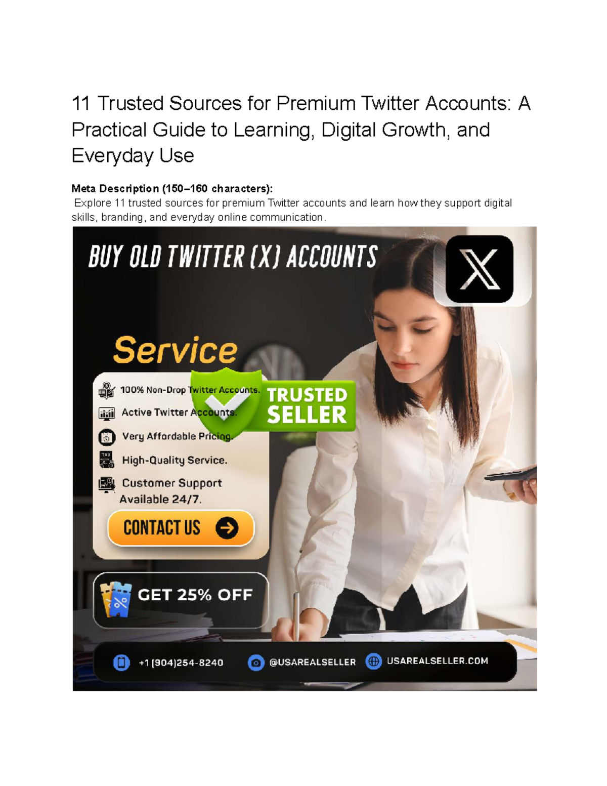 11 Trusted Sources for Premium Twitter Accounts: A Practical Guide ...