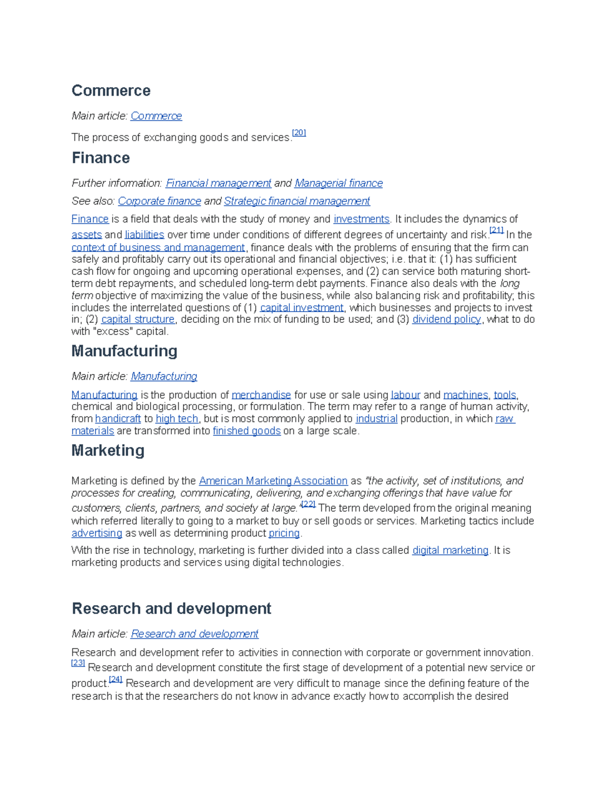 Business,Accounting - More business terms - Commerce Main article ...