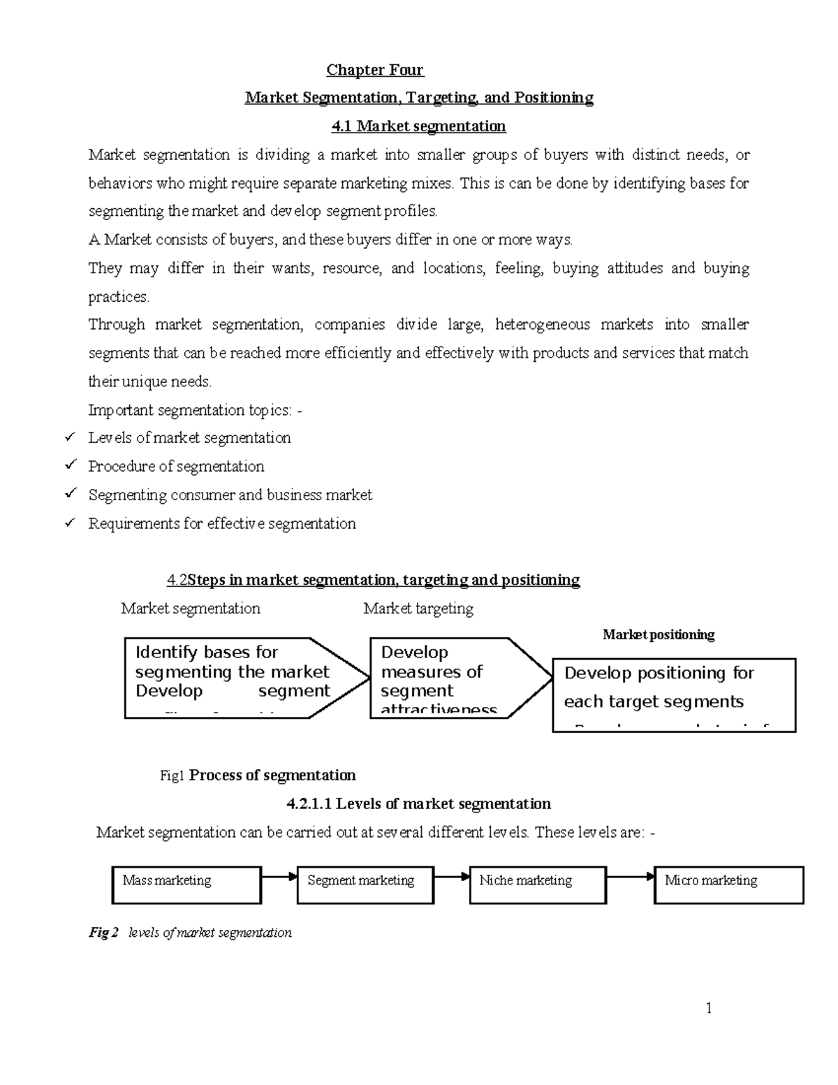 Chapter 4: Market Segmentation, Targeting, and Positioning Lecture ...