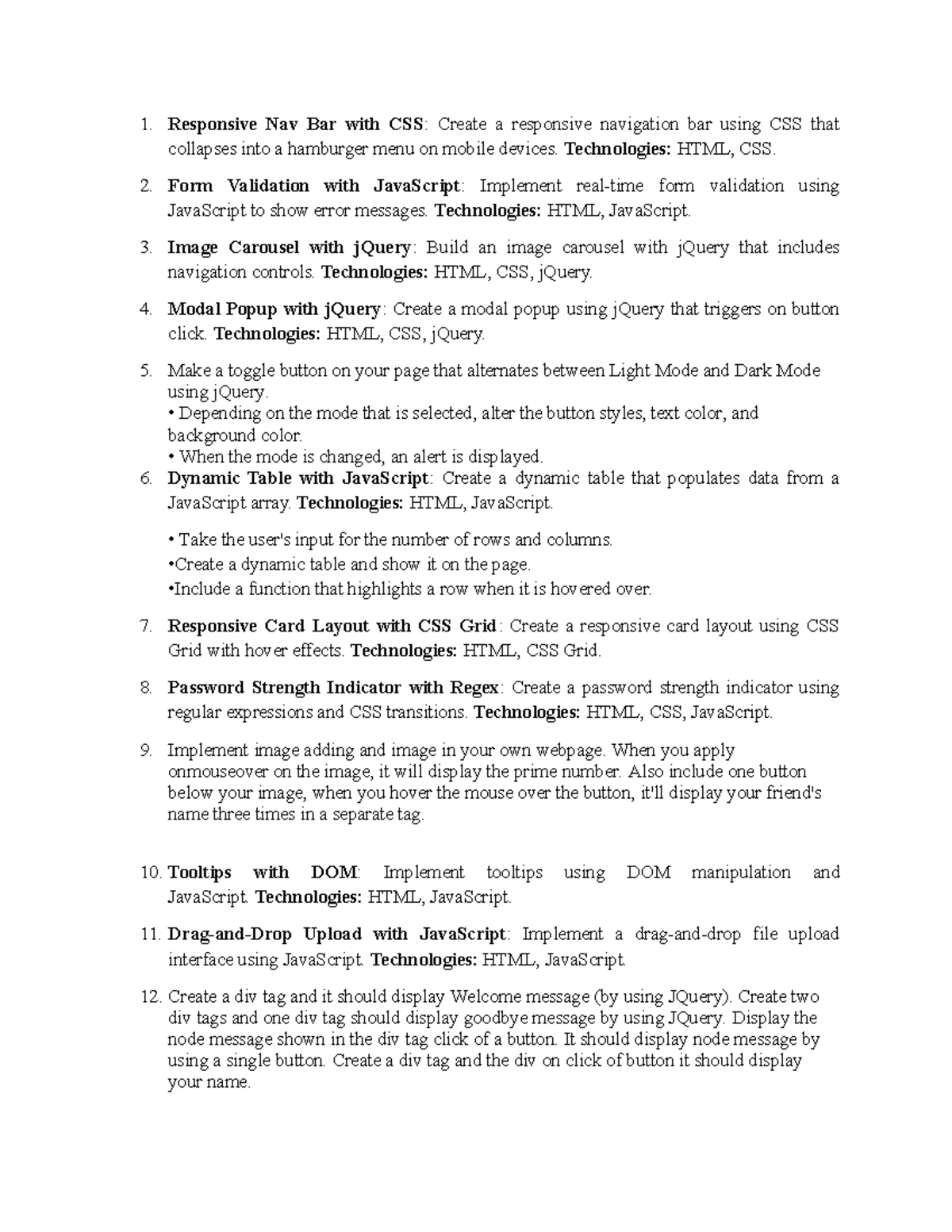 ETP INT219 - Sample Question Paper: Web Development Challenges - Studocu