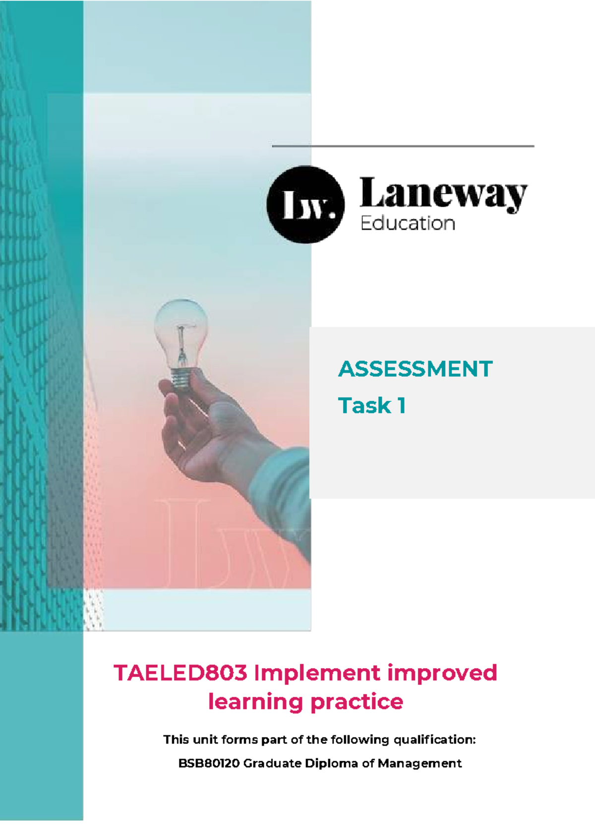 TAELED803 Assessment Task 1: Research Report on Learning Practices ...