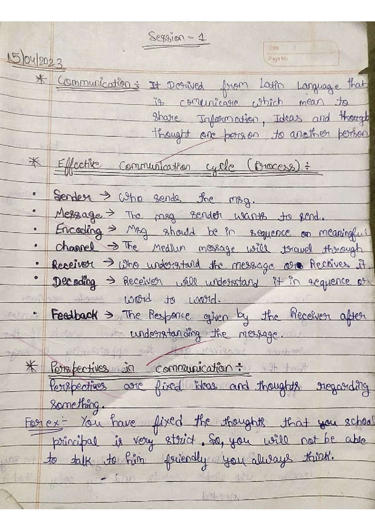 Part A Unit 1 - Communication Skills: Effective & Non-Verbal Techniques ...