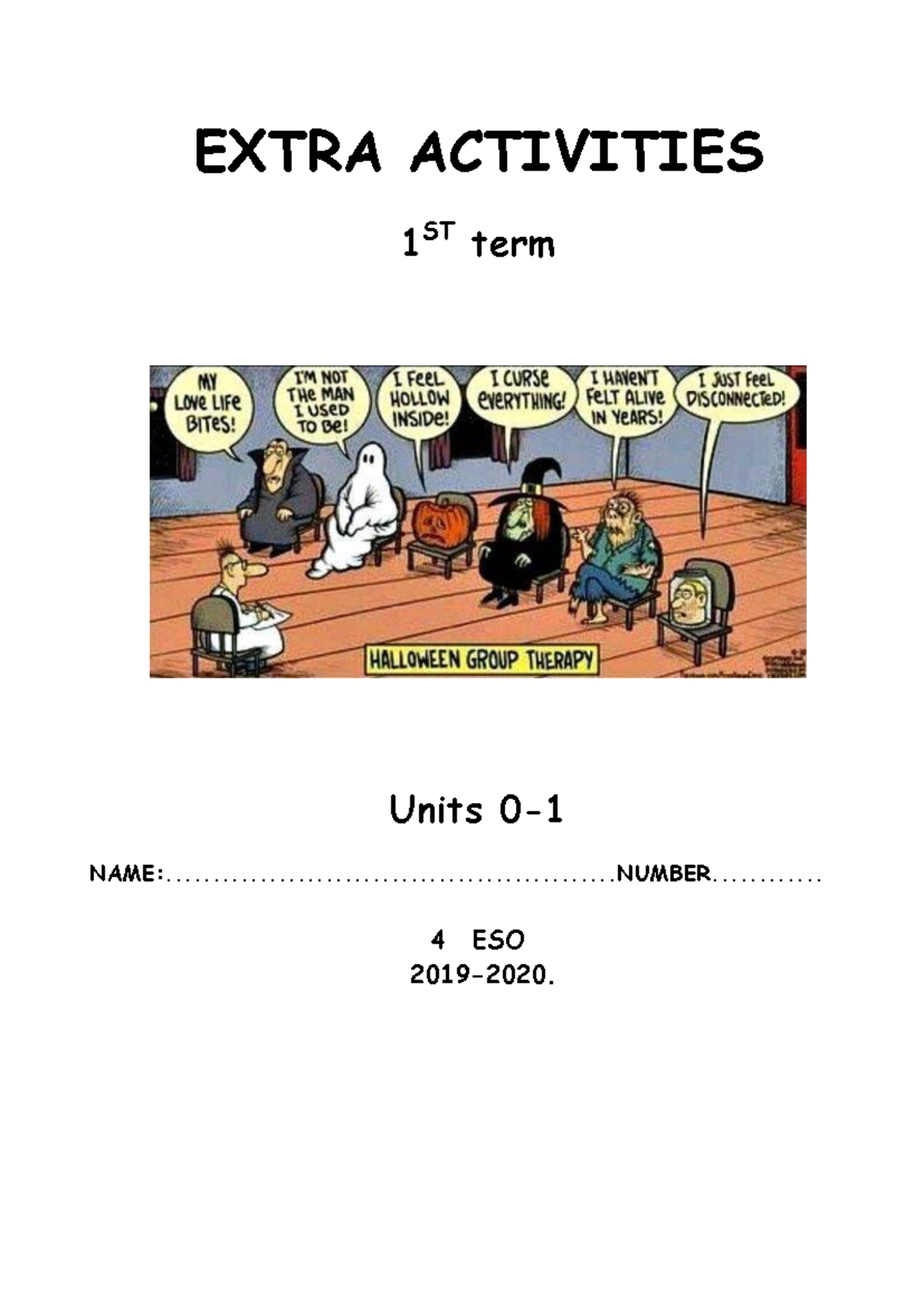 02 - Extra Activities 1st Term 4º ESO Grammar: Modals & Tenses - Studocu