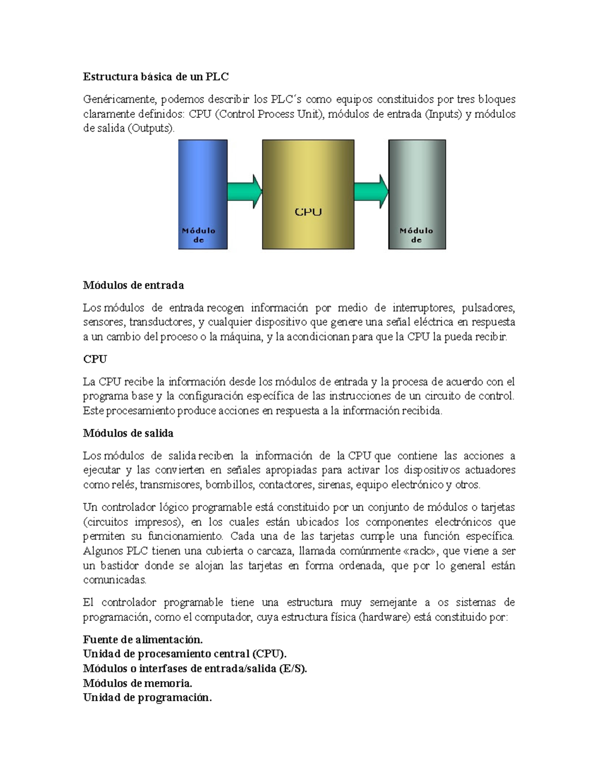421498963 Estructura Básica y Funciones de un PLC en Automatización ...