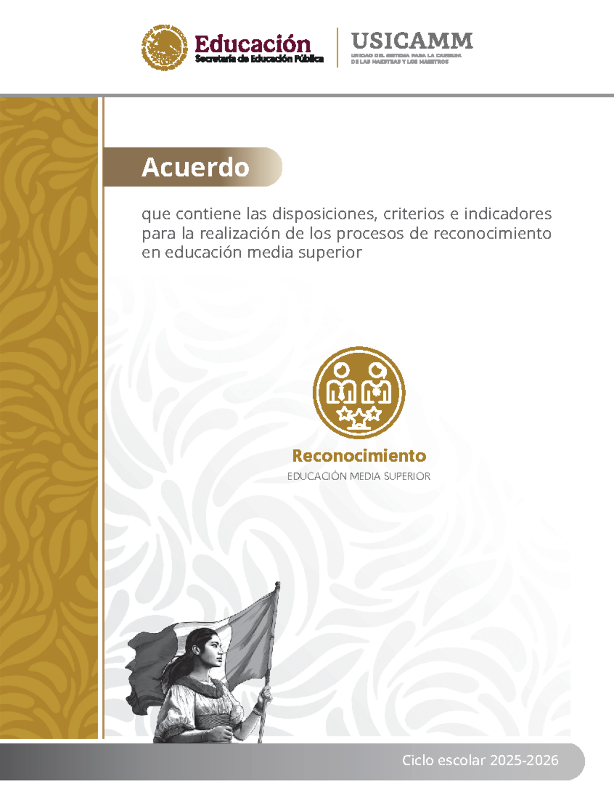 Acuerdo sobre el Reconocimiento en Educación Media Superior 2024 - Studocu