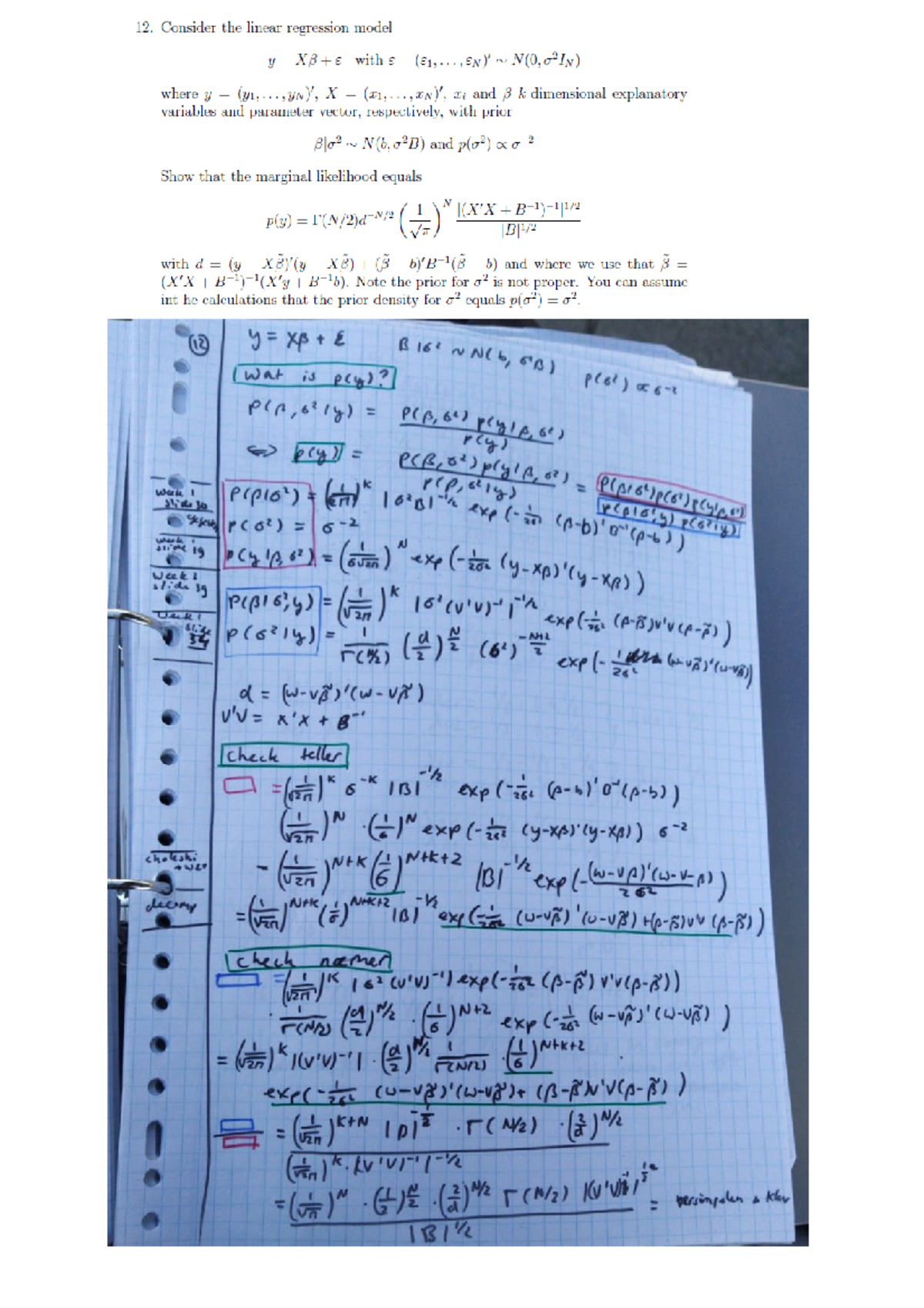 Extra Exercises and Solutions - Set 12 for Practice - Studeersnel