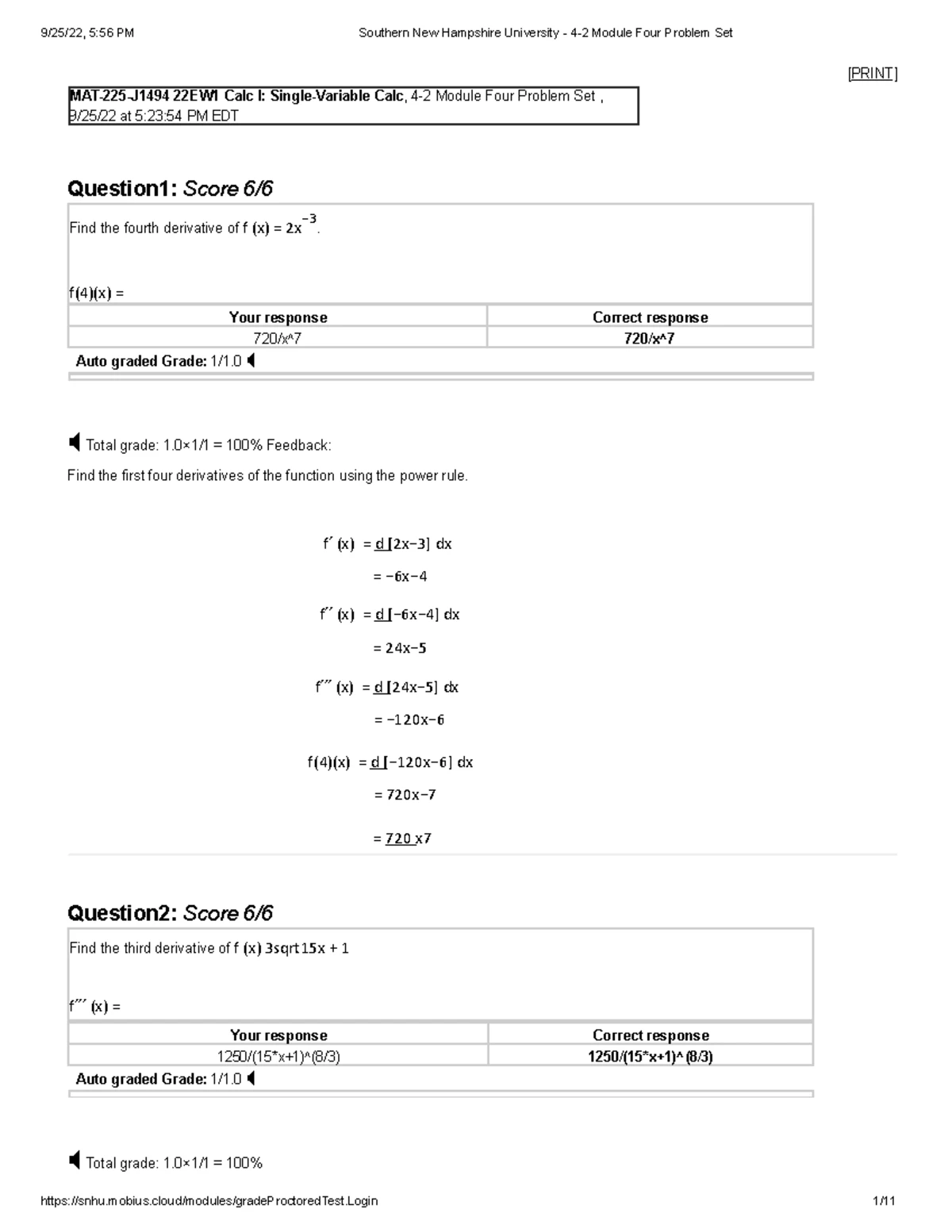 MAT225 Calculus 1 - Project one - Game Testing 4-3 - MAT225 - Studocu
