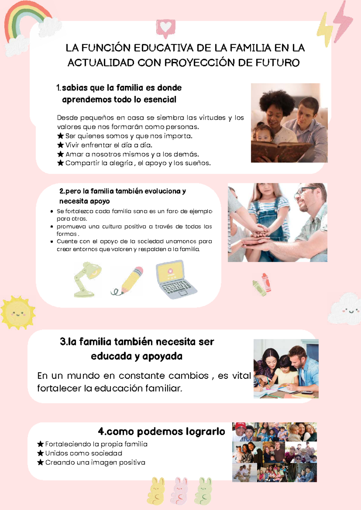 EDU 101: Educación Familiar en la Actualidad y su Futuro - Studocu