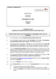 ILW1501 - Unisa - Introduction to Law - Studocu